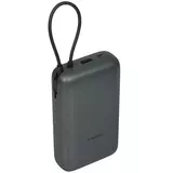 Внешний аккумулятор Xiaomi Power Bank 20000mAh Integrated Cable (Dark Gray)